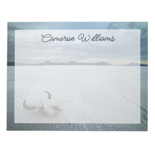 Bloc-note Deserts   Bonneville Salt Flats Utah