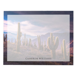 Bloc-note Deserts Cactus Landscape Argentina