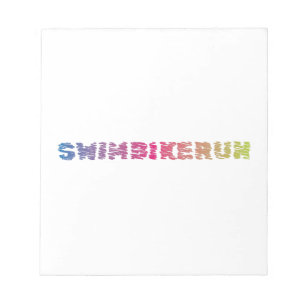 Bloc-note Design cool de triathlon