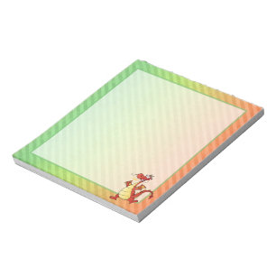 Bloc-note Design de dragon de dessin animé