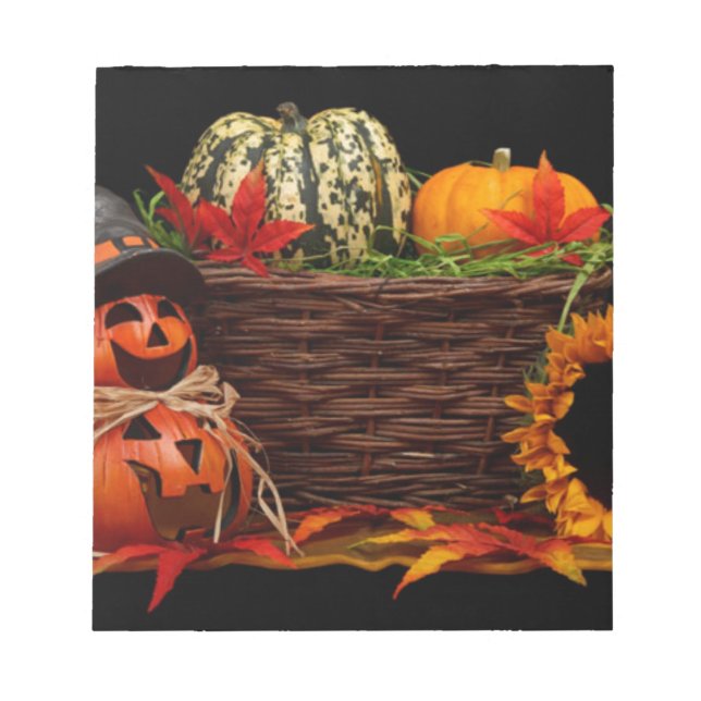 Bloc-note Design d'Halloween sombre (Devant)
