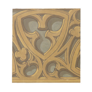Bloc-note Design ornemental en bois