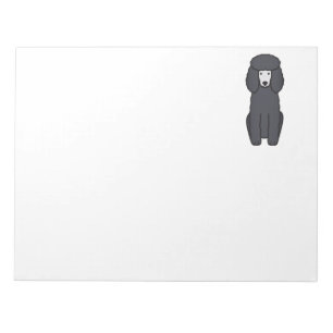Bloc-note Dessin Animé de Chien Caniche