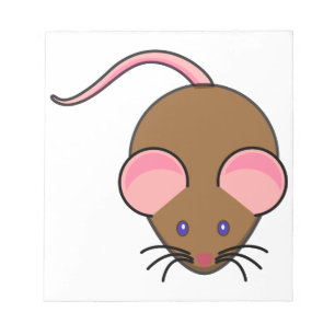Bloc-note Dessin animé de souris mignonne