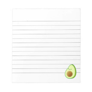 Bloc-note Dessin Avocado mignon
