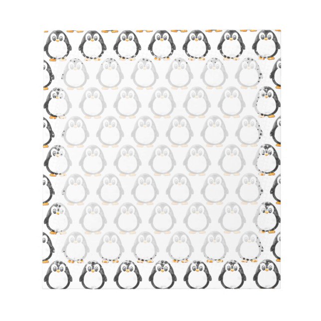 Bloc-note Dessin de pingouin (Devant)