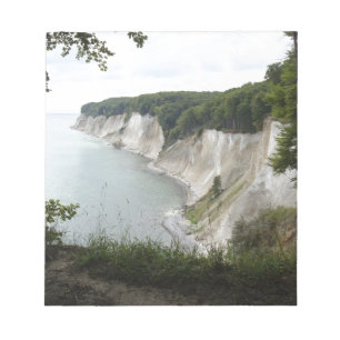 Bloc-note Destin d'amour de paix de falaises de nature d'arb