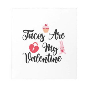Bloc-note Deux Tacos Cadeaux Sont Mon Valentin