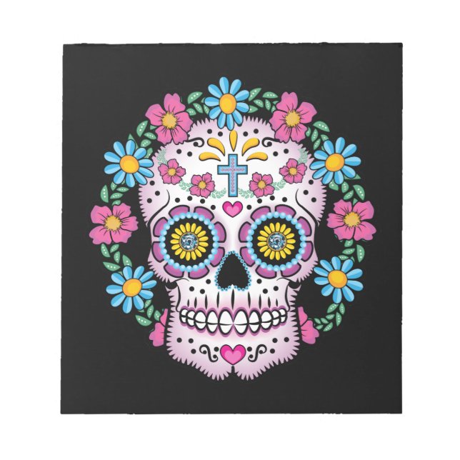 Bloc-note Dia de los Muertos (Devant)