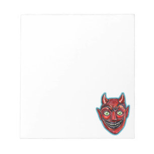 Bloc-note Diable Rouge Vintage Halloweenies