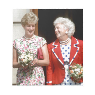 Bloc-note Diana-Barbara Bush
