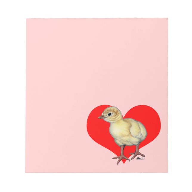 Bloc-note Dindon coeur (Devant)