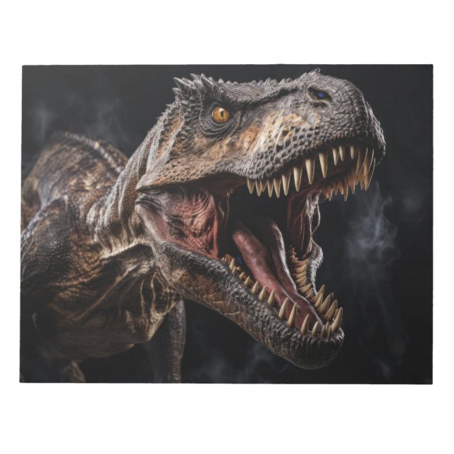 Bloc-note Dinosaur animal sauvage Portrait Fierce Power (Devant)
