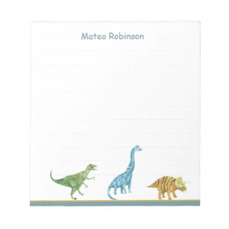 Bloc-note Dinosaures