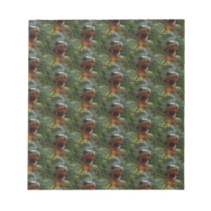 Bloc-note dinosaures jurassiques