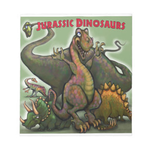 Bloc-note Dinosaures jurassiques