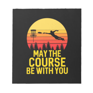 Bloc-note Disc Golf With You