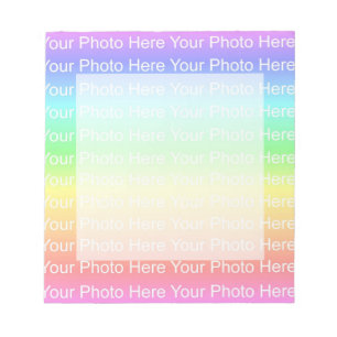 Bloc-note do-it-yourself Modèle photo