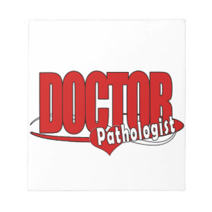 BLOC-NOTE DOCTEUR PATHOLOGIST DE LOGO