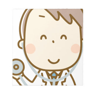 Bloc-note Docteur Stethoscope