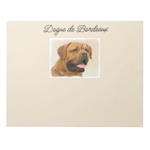 Bloc-note Dogue de Bordeaux Peinture - Cute Original Chien A