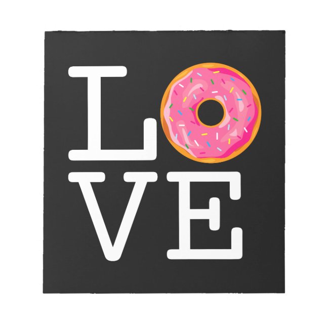 Bloc-note Donut Love (Devant)
