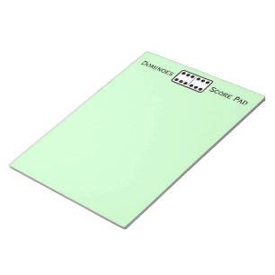 Bloc-note Double vert simple de protection de résultat du