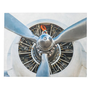 Bloc-note Douglas DC-3 Aircraft. Hélice