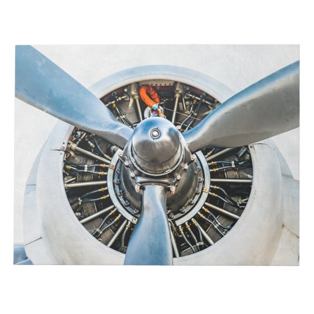 Bloc-note Douglas DC-3 Aircraft. Hélice (Devant)