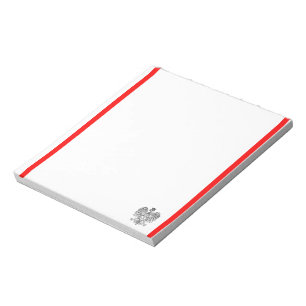 Bloc-note Drapeau à rayures polonais