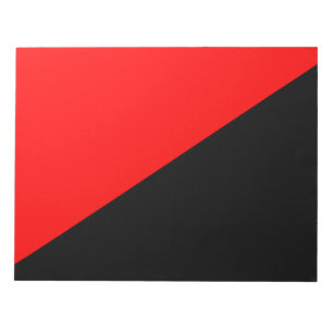 Bloc-note Drapeau anarchiste