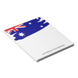 Bloc-note Drapeau australien personnalisé Australie