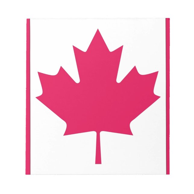 Bloc-note Drapeau canadien (Devant)