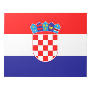 Bloc-note Drapeau de Croatie