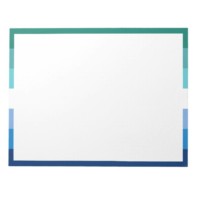 Bloc-note Drapeau de fierté gay masculin (Devant)