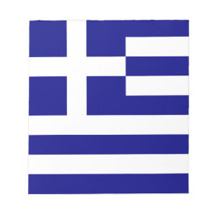 Bloc-note Drapeau de la Grèce