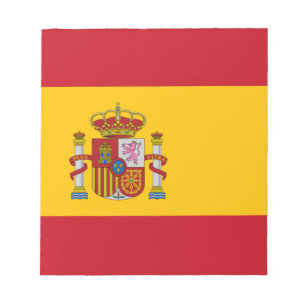 Bloc-note Drapeau de l'Espagne