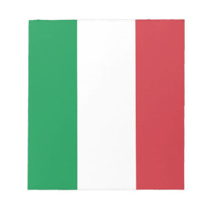 Bloc-note Drapeau de l'Italie