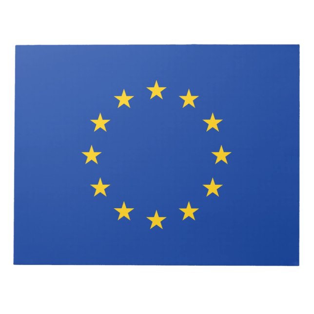Bloc-note Drapeau de l'Union européenne (UE) (Europe) (Devant)