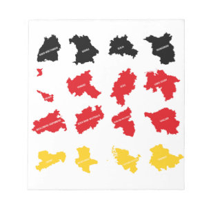 Bloc-note Drapeau des États allemands