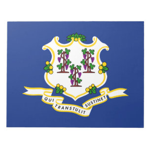 Bloc-note Drapeau d'État du Connecticut