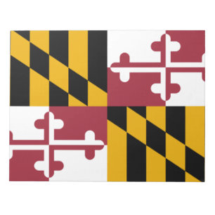 Bloc-note Drapeau d'État du Maryland