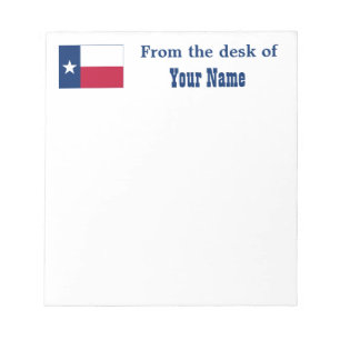 Bloc-note Drapeau d'état du Texas