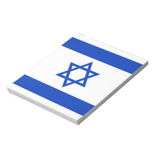 Bloc-note Drapeau d'Israël