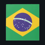 Bloc-note Drapeau du Brésil<br><div class="desc">cool flag of Brazil design</div>