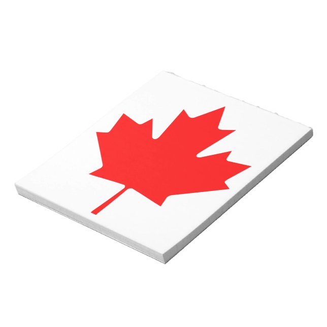Bloc-note Drapeau du Canada (Tourné)