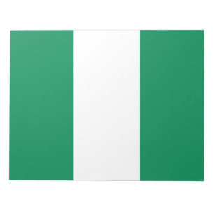Bloc-note Drapeau du Nigeria