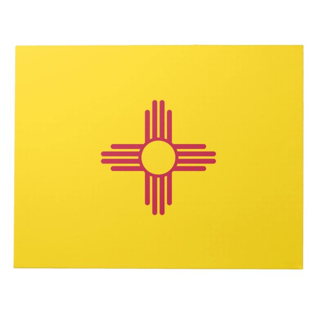 Bloc-note Drapeau du Nouveau-Mexique (États-Unis) (Devant)