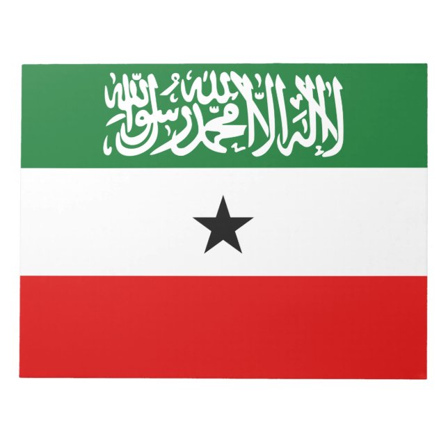 Bloc-note Drapeau du Somaliland (Devant)