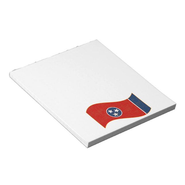 Bloc-note Drapeau du Tennessee (Incliné)